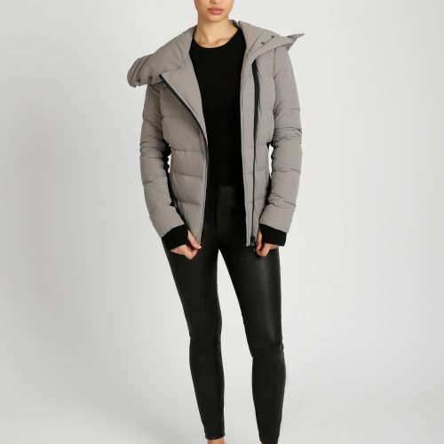 BLC10600 AsymmetricalMidPufferParka Graphite175 1257