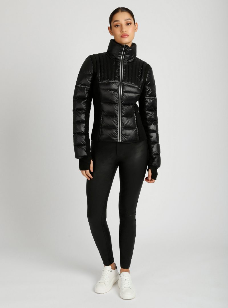 BLJ31100 ReflectiveInsetFeatherWeightJacket Black001 0699