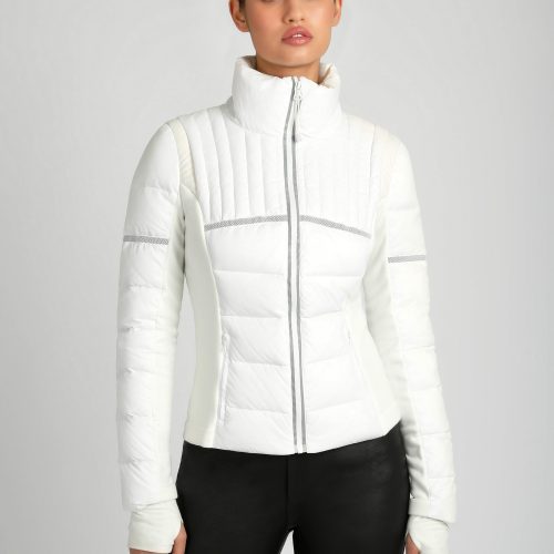 REFLECTIVE INSET FEATHER WEIGHT JACKET - Blanc Noir Online Store