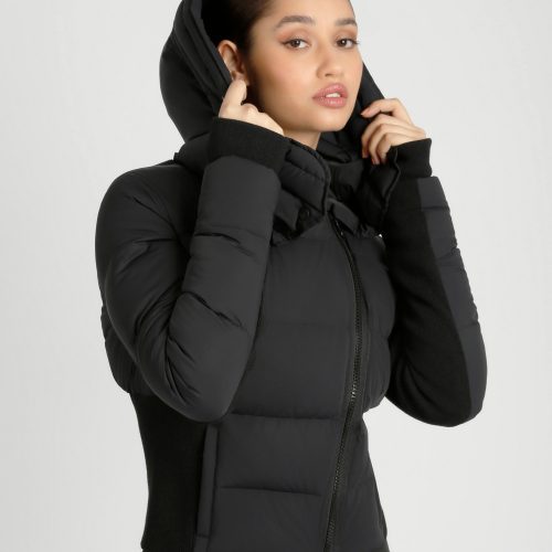 BLJ41100 AsymmetricalPufferJacket Black001 1117