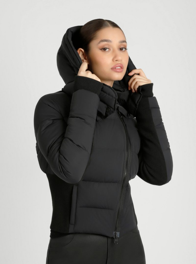 BLJ41100 AsymmetricalPufferJacket Black001 1117