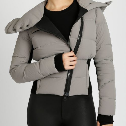 BLJ41100 AsymmetricalPufferJacket Graphite175 1201