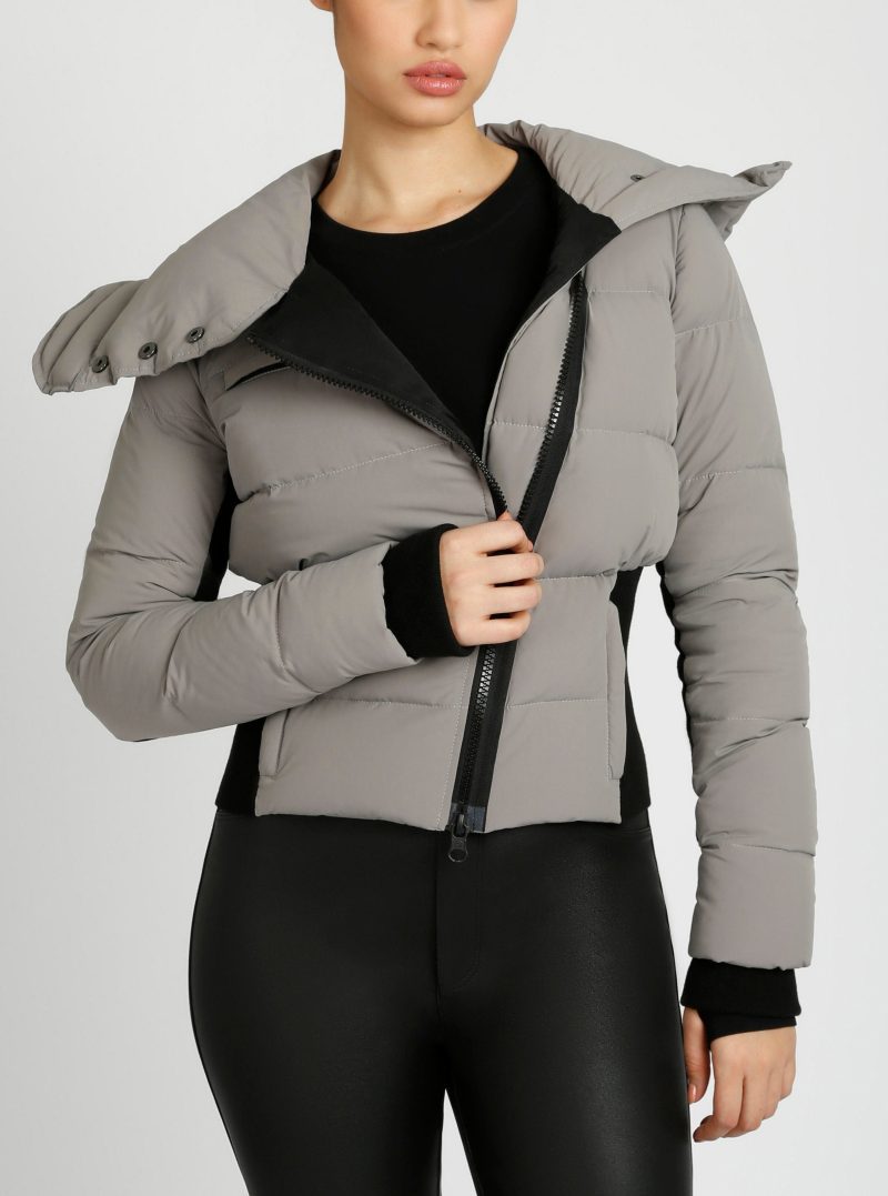 BLJ41100 AsymmetricalPufferJacket Graphite175 1201