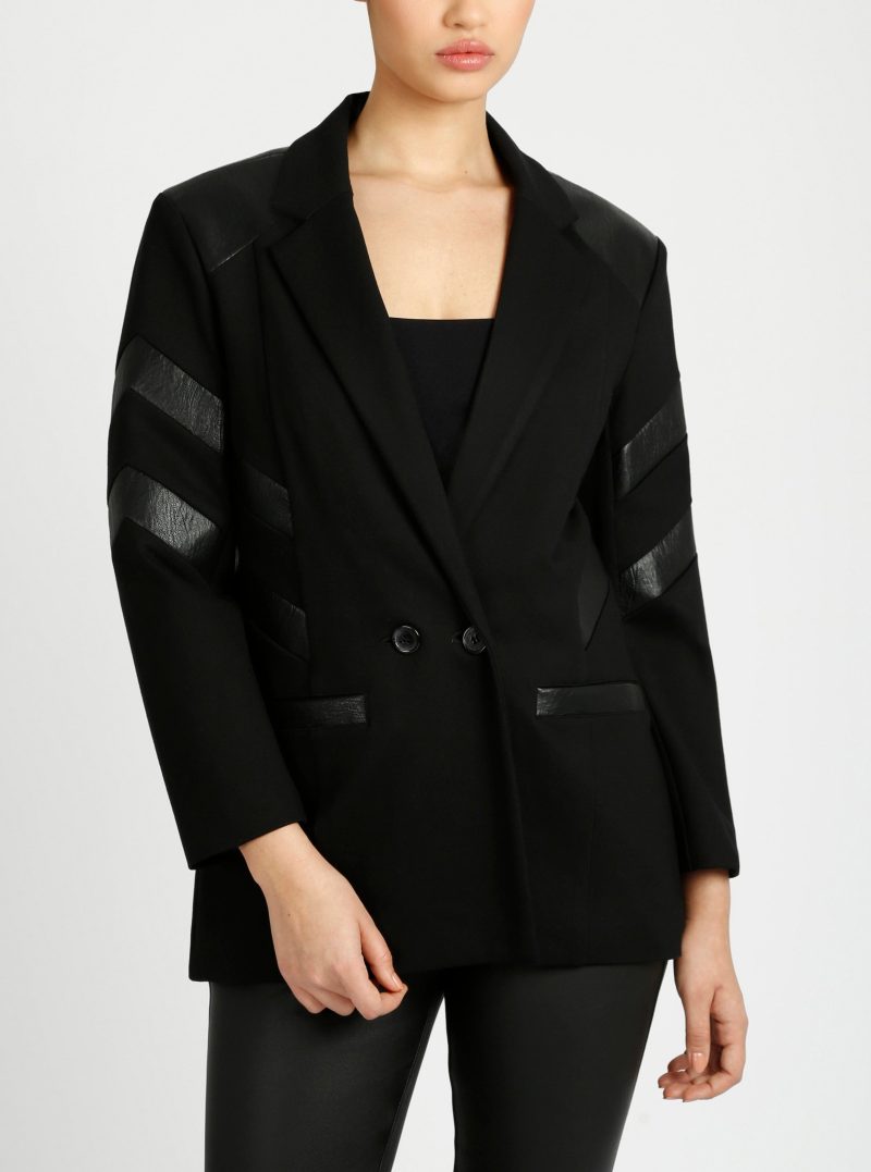 Dylan Double Breasted Blazer - Blanc Noir Online Store