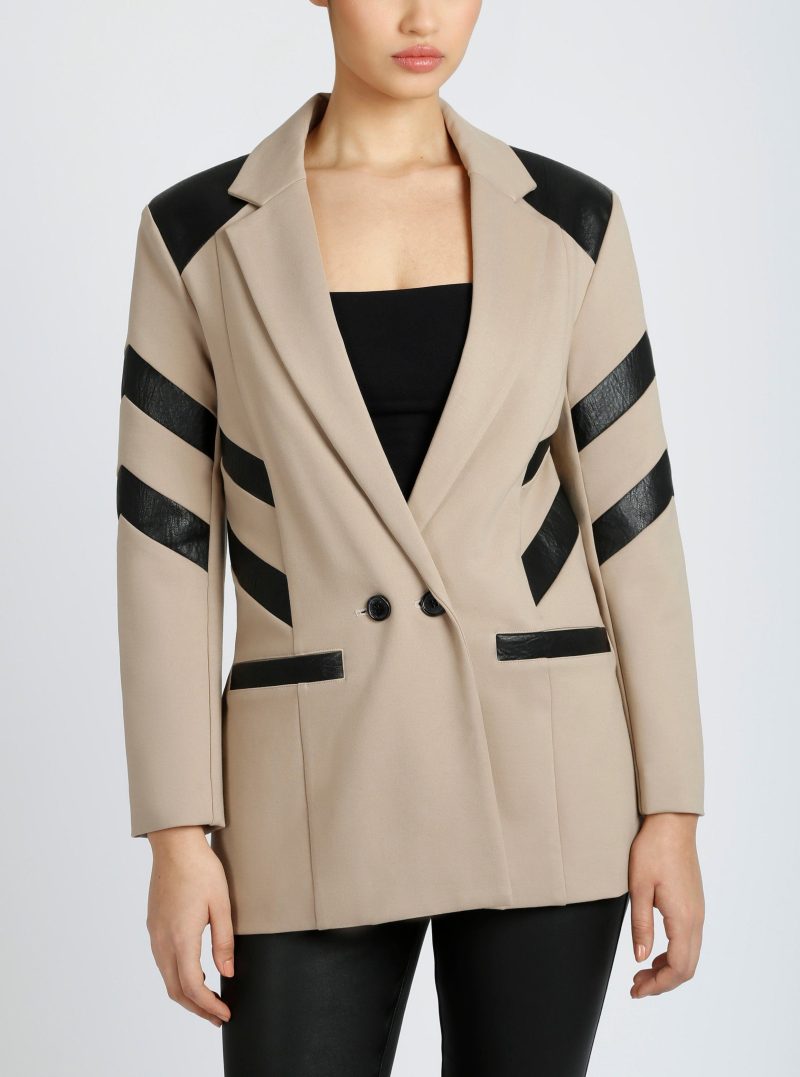 Dylan Double Breasted Blazer - Blanc Noir Online Store