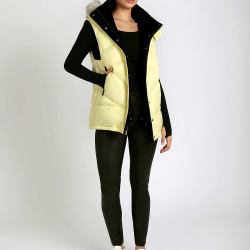 BLV07100 AfterburnPufferVest Citron732 4015