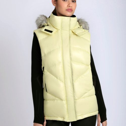 BLV07100 AfterburnPufferVest Citron732 4023