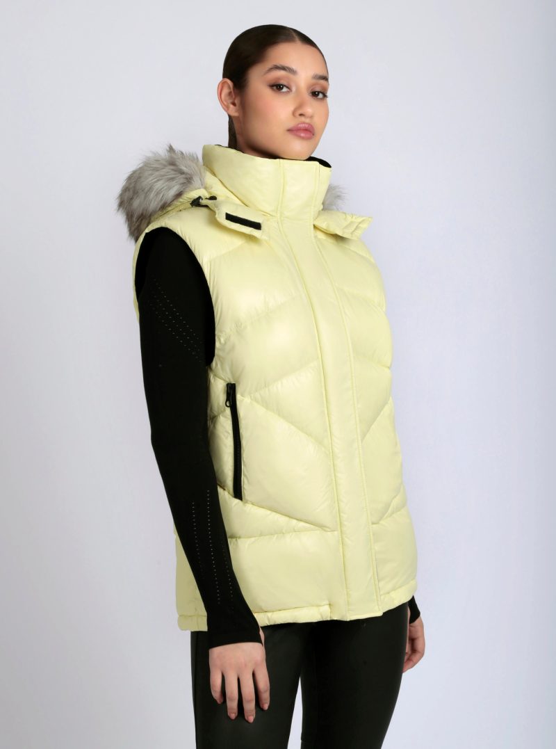 BLV07100 AfterburnPufferVest Citron732 4028