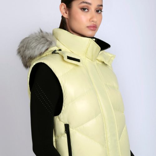 BLV07100 AfterburnPufferVest Citron732 4031