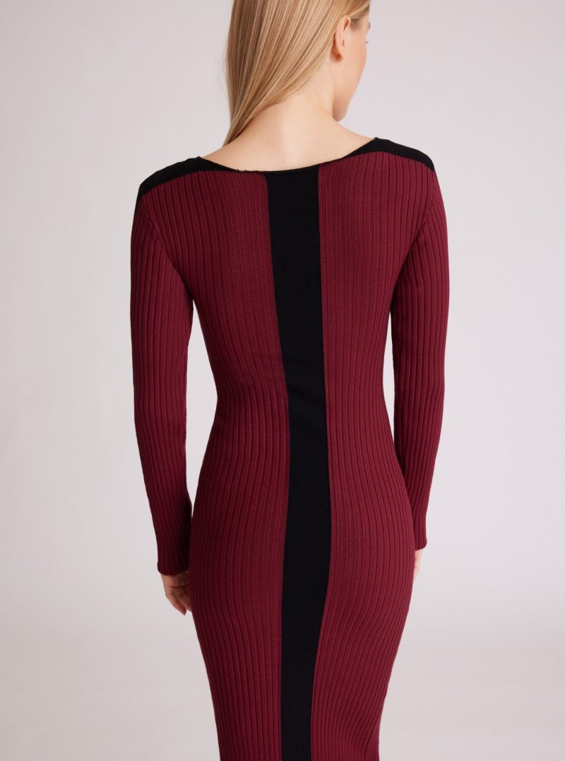 blair v neck sweater dress 304531