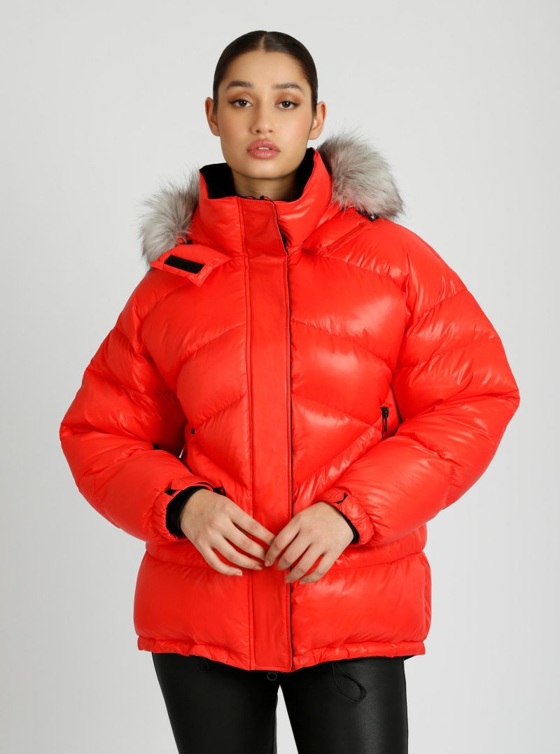 Afterburn Puffer Jacket Down Filled - Blanc Noir Online Store