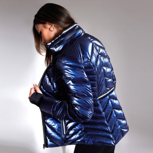 blj1076a00 427 1xs super hero puffer down filled jacket with reflective trim puffer xs dress blues 30458710261833