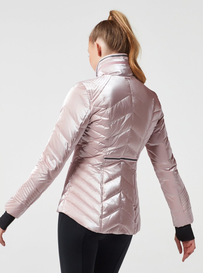 blj1076a00 686 1xs super hero puffer with reflective trim outerwear xs brush pink 13338041942089