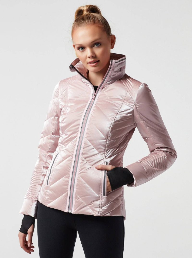 blj1076a00 686 1xs super hero puffer with reflective trim outerwear xs brush pink 30783253381193