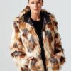 REVERSIBLE FAUX FUR PUFFER - Blanc Noir Online Store