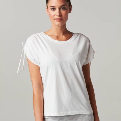 blt34500 100 1xs ruched top final sale tops xs white 30783485771849