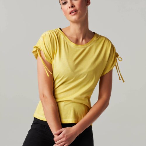 blt34536 710 1xs vintage ruched top tops xs goldfinch 30783150161993