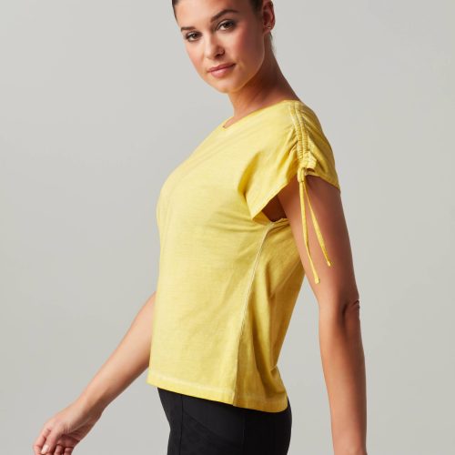 blt34536 710 1xs vintage ruched top tops xs goldfinch 30783486001225