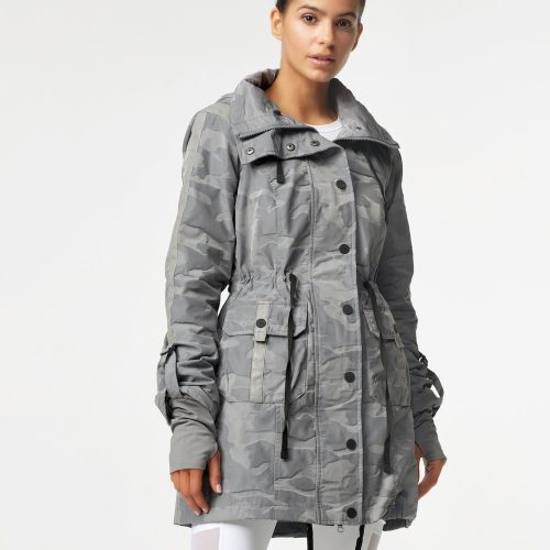 Camo Anorak - Medium Gray Sharkskin - Final Sale - Blanc Noir Online Store