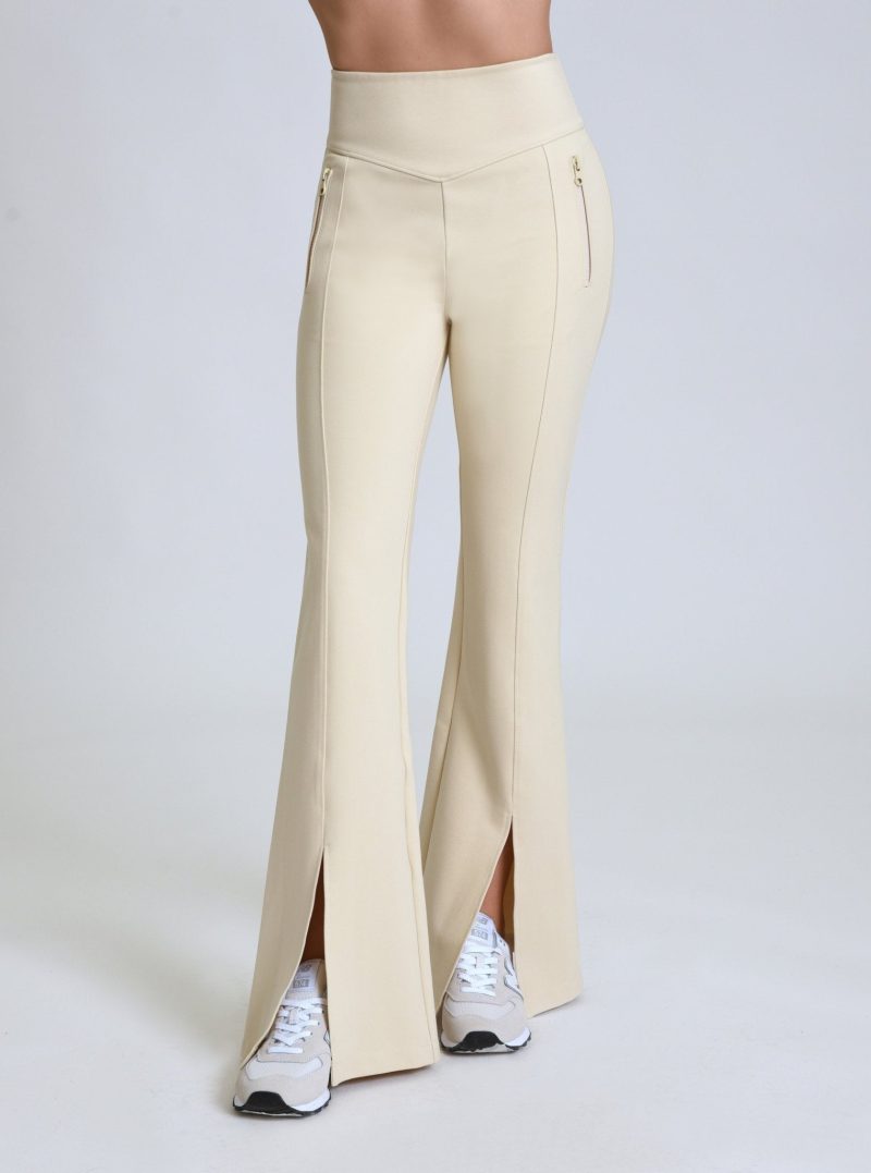 Cara Split Hem Pant - Blanc Noir Online Store