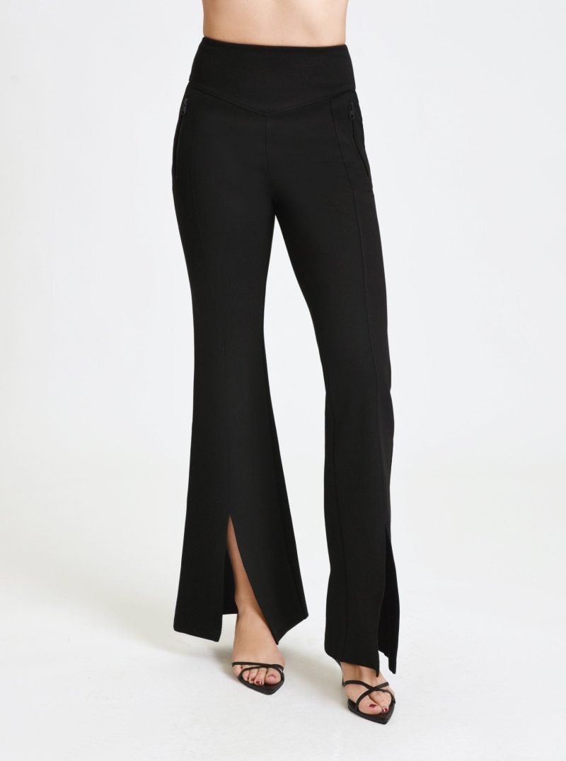 Cara Split Hem Pant - Blanc Noir Online Store