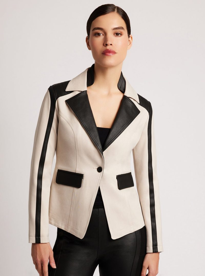 Castro Blazer - Blanc Noir Online Store