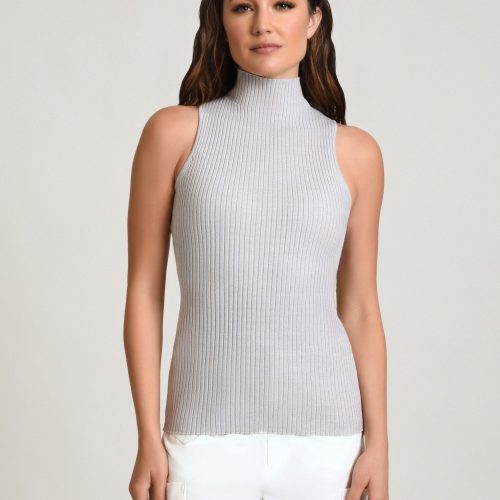 charlotte mock neck tank 298738