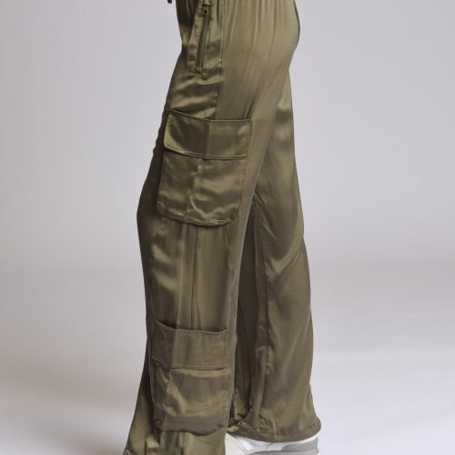 Chelsea Silk Wide Leg Pant - Blanc Noir Online Store