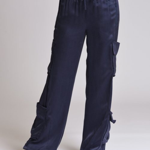 Chelsea Silk Wide Leg Pant - Blanc Noir Online Store