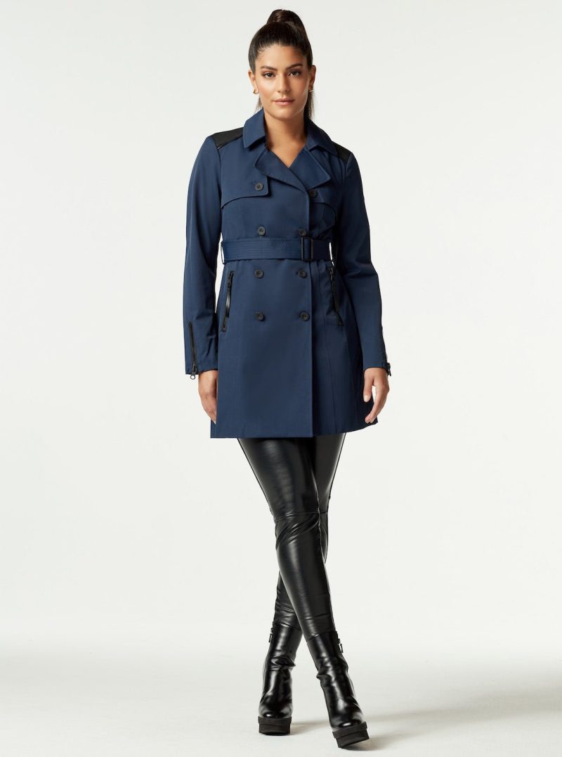 collaborator quilted back trench 370775