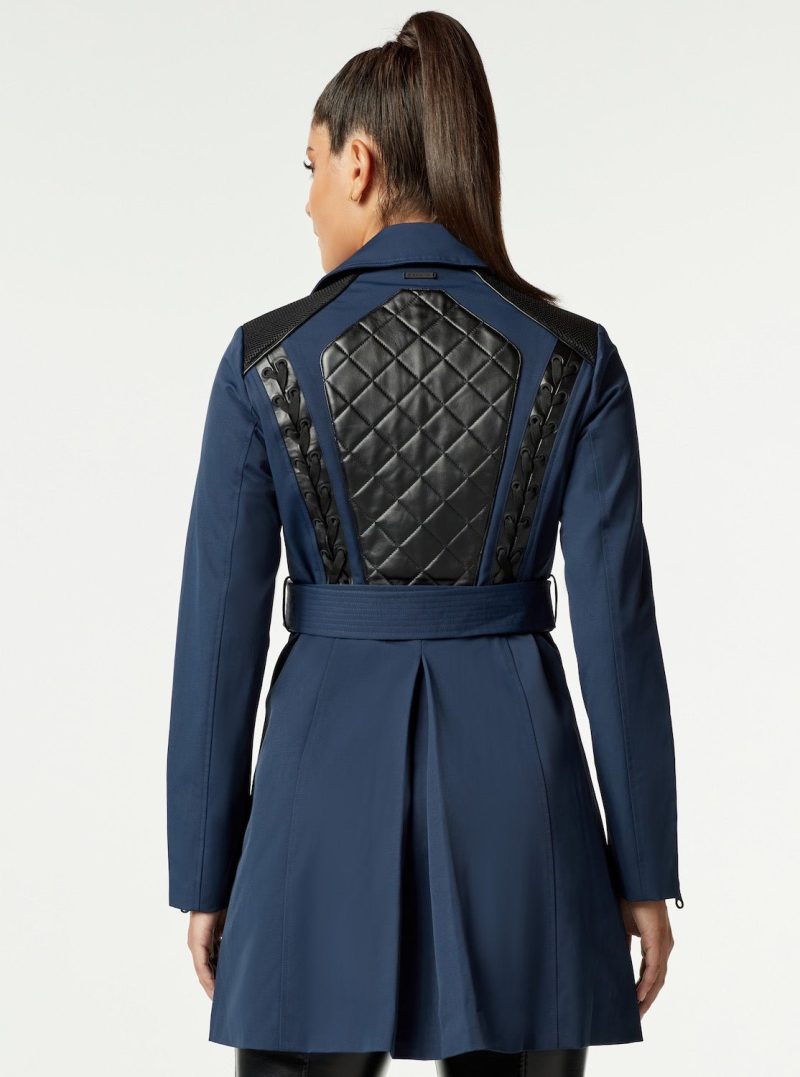 collaborator quilted back trench 668153