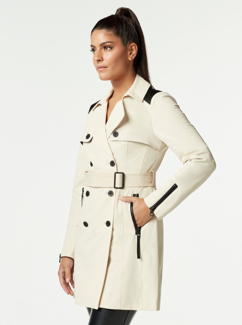 collaborator quilted back trench 753690