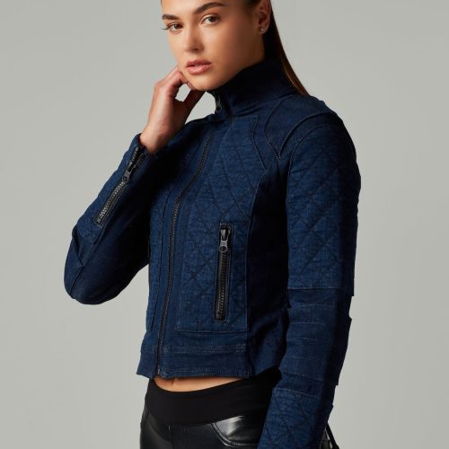 denim seville moto jacket 512596