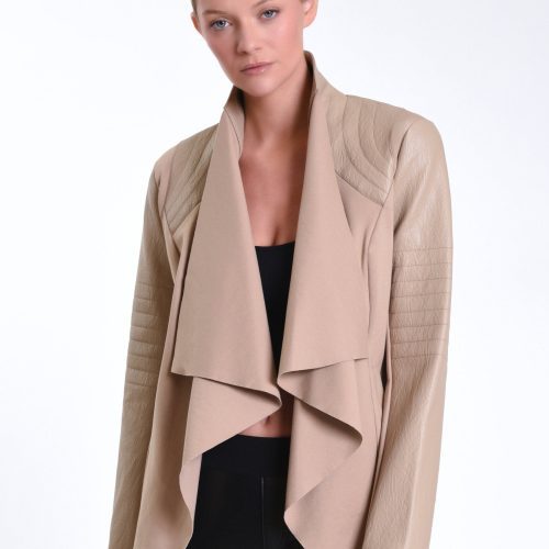 drape front jacket 354340