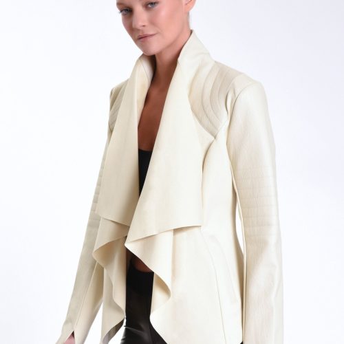 drape front jacket 361464