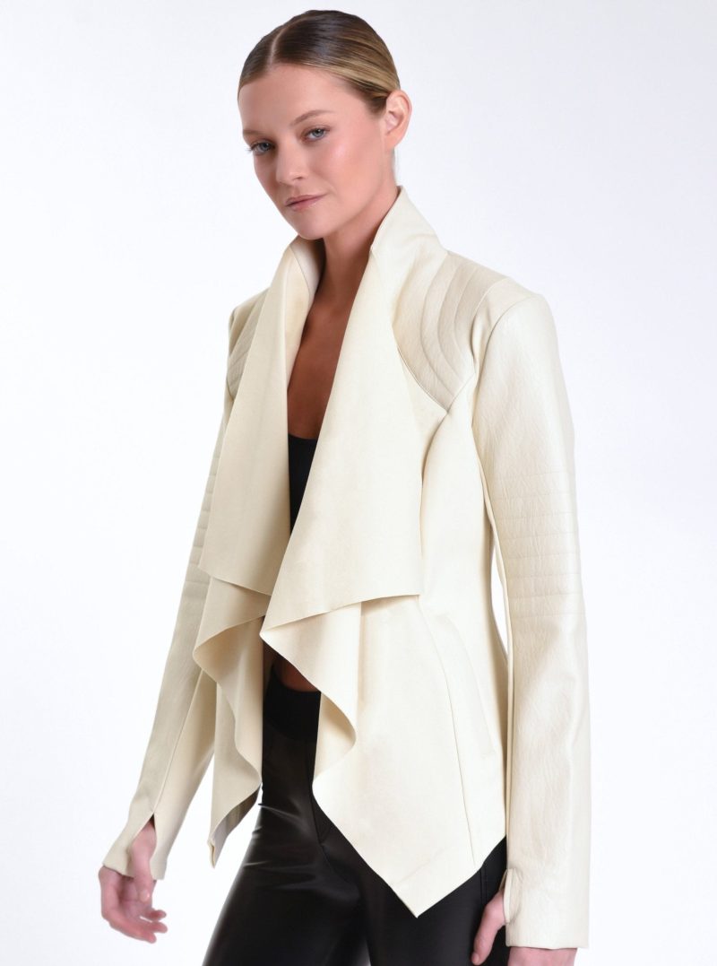 drape front jacket 361464