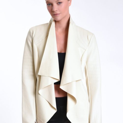 drape front jacket 455999