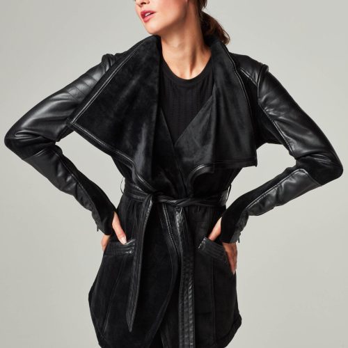 drape velour jacket 138827