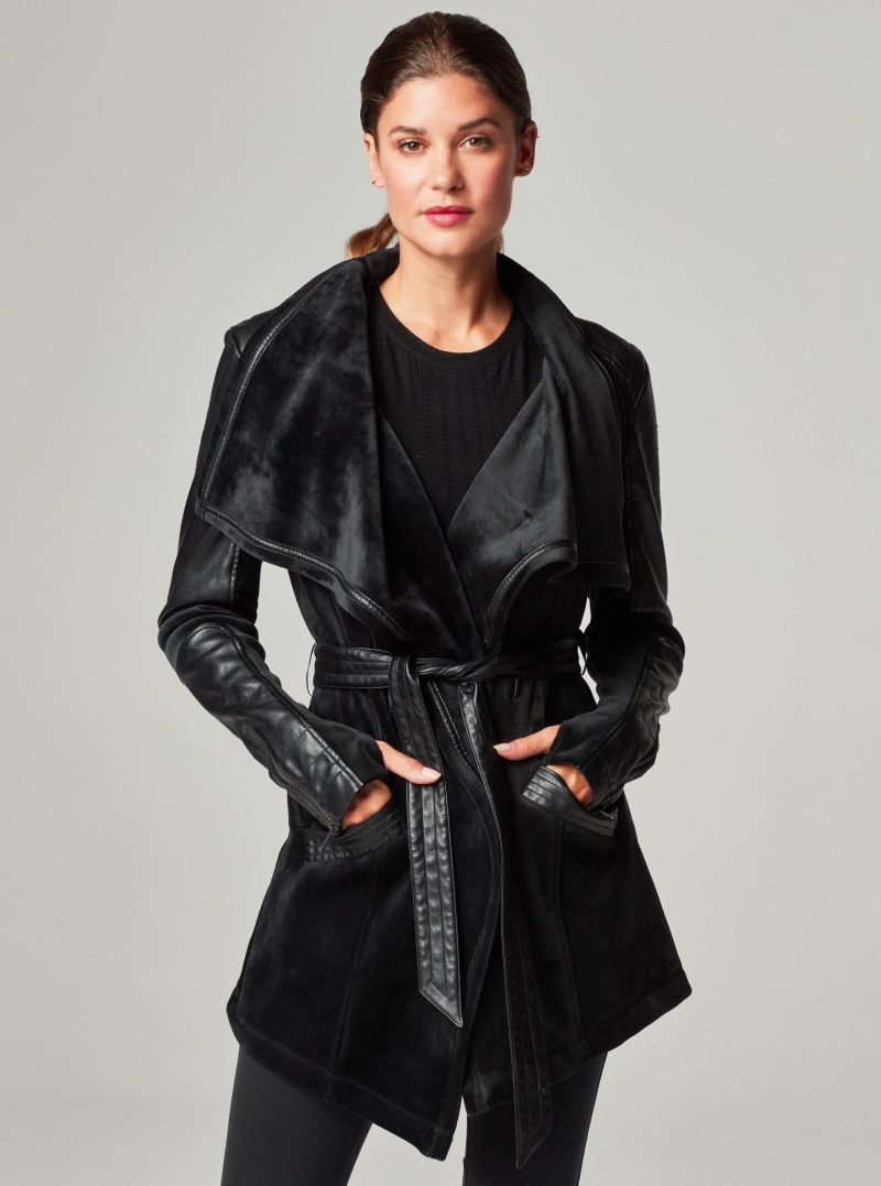 drape velour jacket 685668