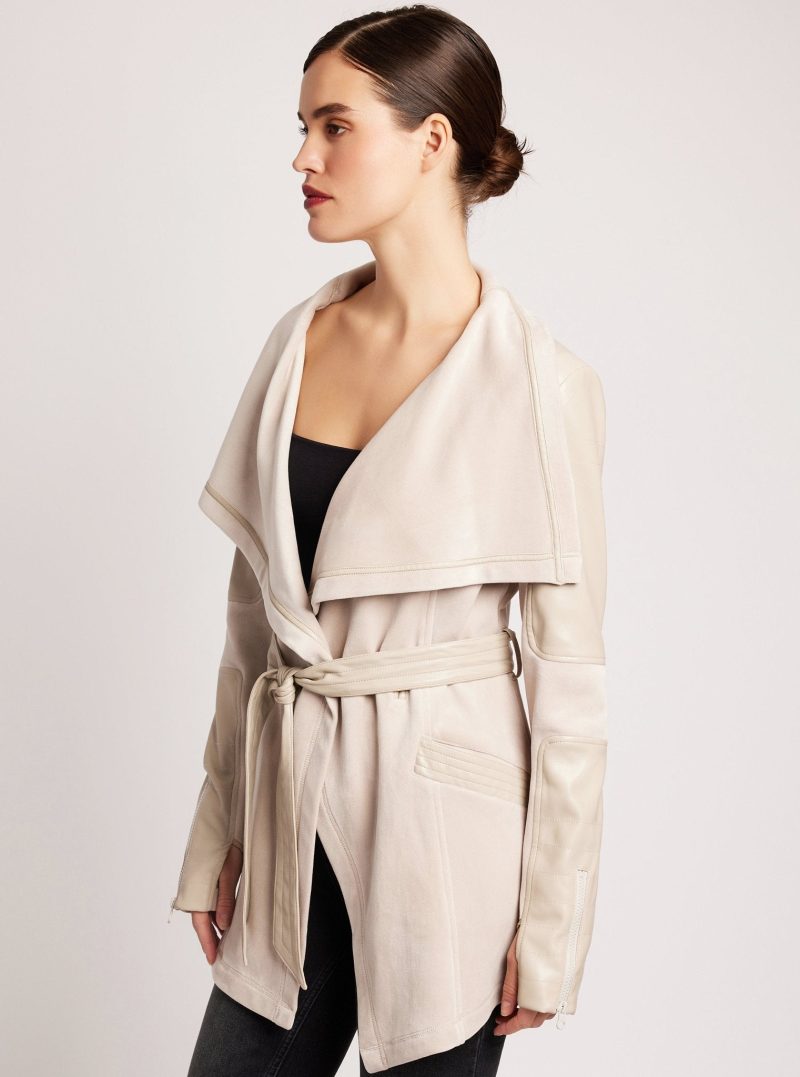 drape velour jacket 811916