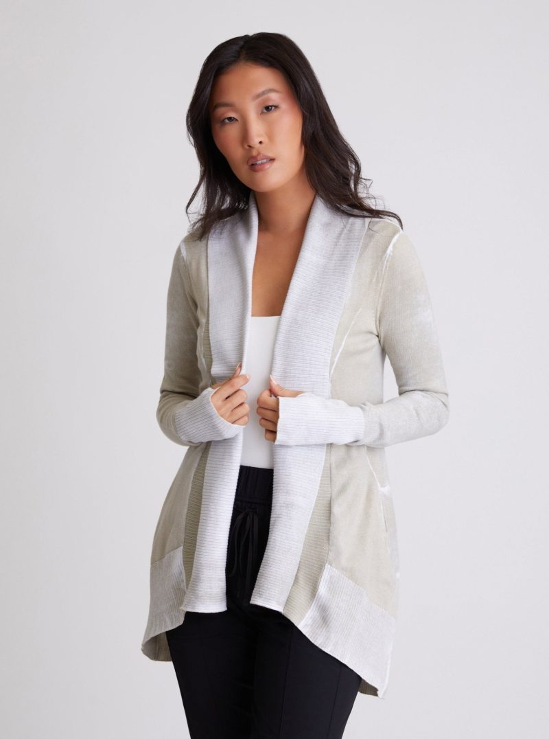 huntress drape front cardigan 298527