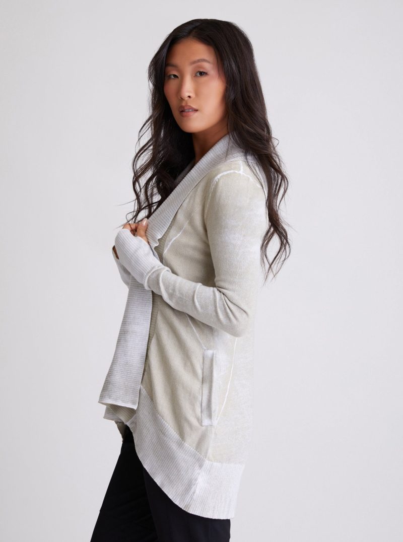 huntress drape front cardigan 515119