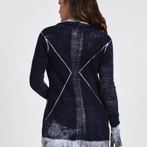 huntress drape front cardigan 922038