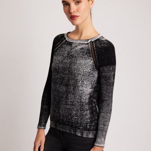 huntress mesh boyfriend sweater 629541