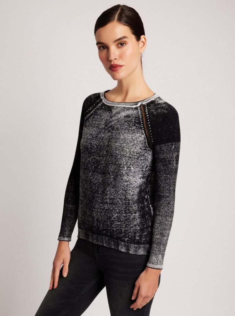 huntress mesh boyfriend sweater 629541