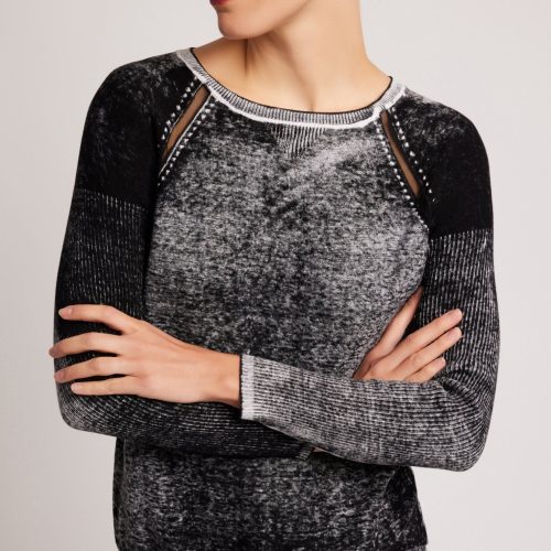 huntress mesh boyfriend sweater 938915