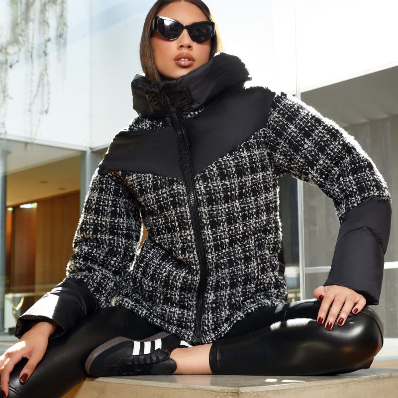 irina boucle puffer down filled 503170