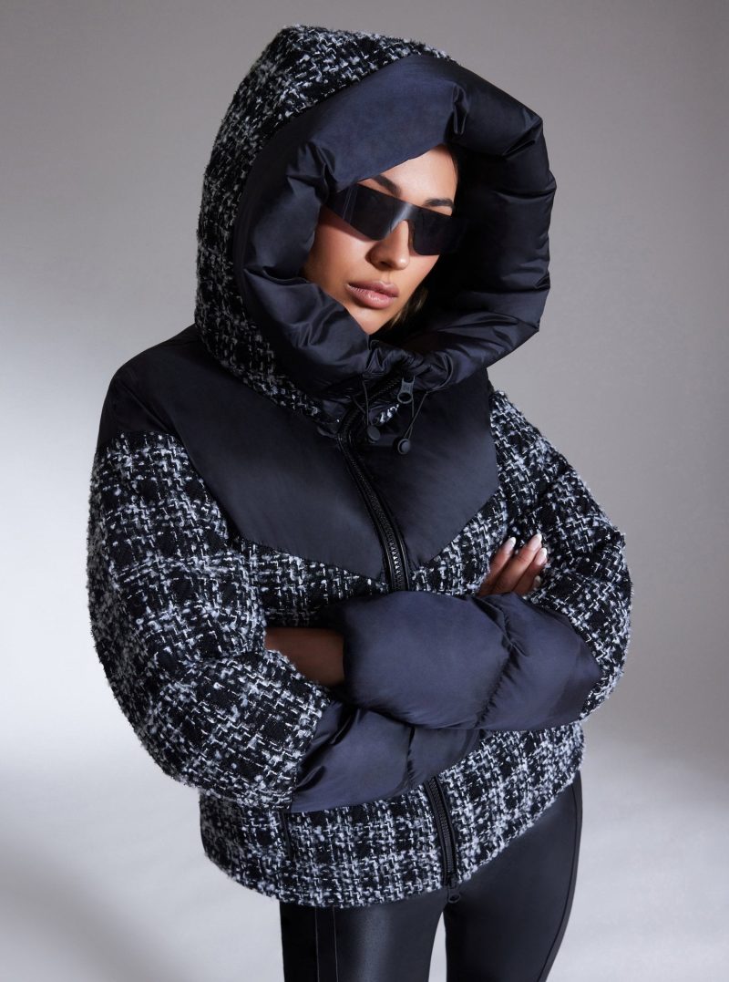 irina boucle puffer down filled 842739