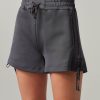 LACE UP SHORTS - Blanc Noir Online Store