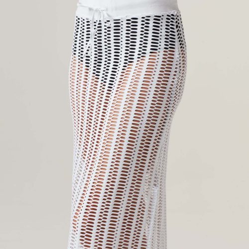 linear mesh skirt final sale 759119